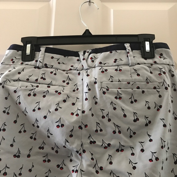 EUC ANTHROPOLOGIE CARTONNIER CHERRY PRINT PANTS 🍒 - Picture 7 of 8